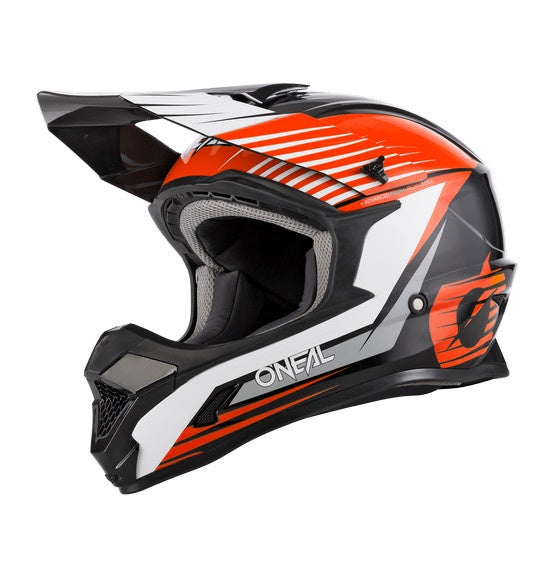 black/orange