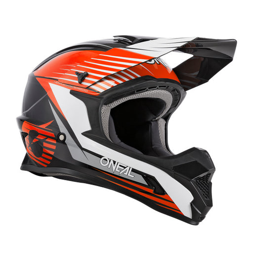 black/orange