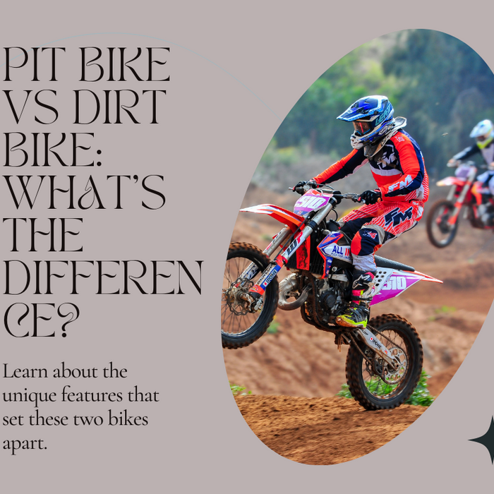 Exploring the Key Differences Between a Pit Bike and a Dirt Bike