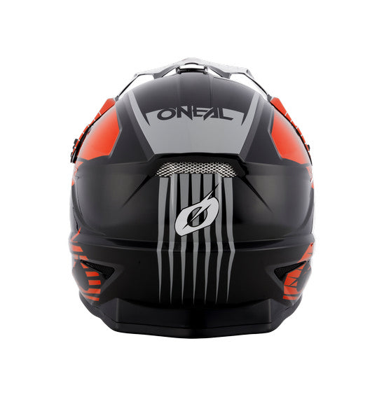 black/orange