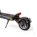 Black - Teverun Fighter Q silicone rubber deck pad flanked by customizable full body ambient LED lighting strips