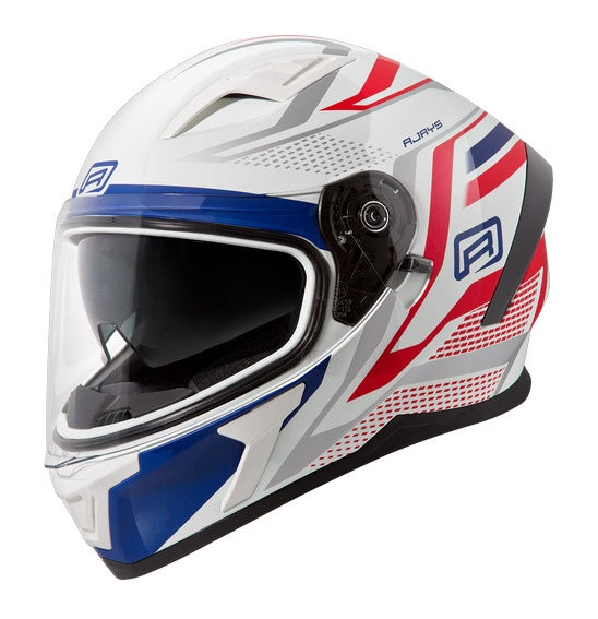 white/blue