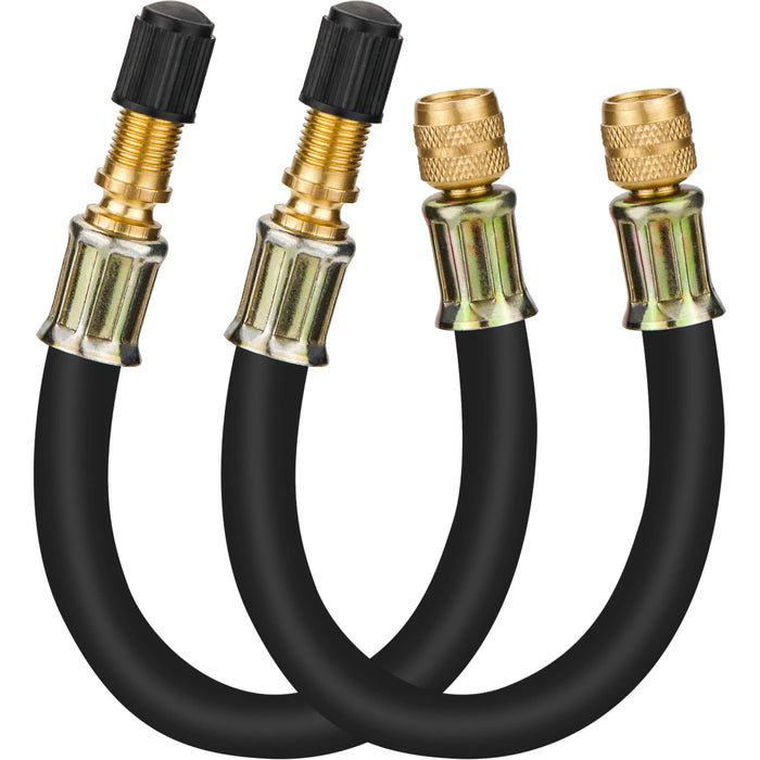Flexible Tire Valve Extender - 150mm Long