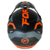 Nikko N601 FORZA Graphic Youth MX Helmet Orange 7