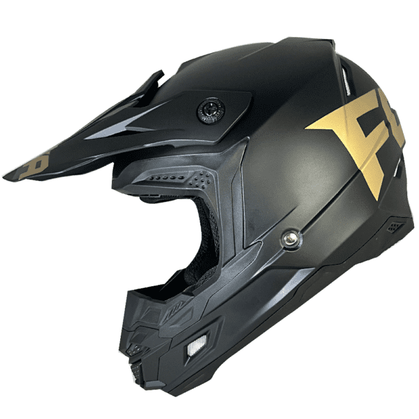 Nikko N601-G FORZA Graphic Adult MX Helmet matt_black 4
