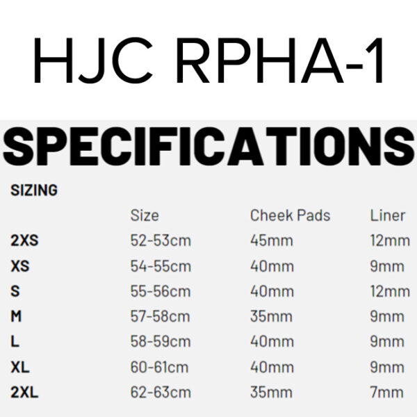 HJC RPHA 1 – Graphics helmet